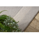 Tapis en laine TEXTURA 488.17.LA110 OSTA - Géométrique structurel gris / beige