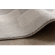 Tapis en laine TEXTURA 488.17.LA110 OSTA - Géométrique structurel gris / beige