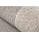 Tapis en laine TEXTURA 488.17.LA110 OSTA - Géométrique structurel gris / beige
