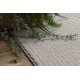 Tappeto in lana TEXTURA 488.21.LA110 OSTA - Linee, geometrica strutturale grigio / beige