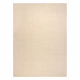 Tappeto in lana TEXTURA 488.23.LA100 OSTA - Linee, geometrica strutturale crema