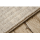 Tapis en laine TEXTURA 488.23.LA101 OSTA - Lignes, géométrique structurel gris / crème