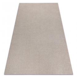 Tapis en laine TEXTURA 488.25.LA110 OSTA - Lignes, structurel gris / beige