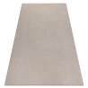 Dywan TEXTURA 488.25.LA110 wełniany OSTA - Linie, strukturalny szary / beż