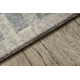 Alfombra de lana TEXTURA 001.01.LA601 OSTA - Geométrico estructural crema / verde