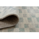 Alfombra de lana TEXTURA 001.01.LA601 OSTA - Geométrico estructural crema / verde