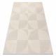 DUNE 2900 Teppich creme – Geometrisch, Kreise, Struktur