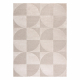 DUNE 2900 Teppich beige – Geometrisch, Kreise, Struktur
