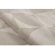 DUNE 2900 tæppe beige – geometrisk, cirkler, struktur