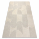 DUNE 2933 vaip kreem – ​​Geomeetriline, struktuur