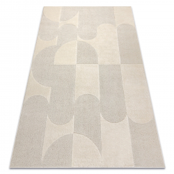 DUNE 2933 Teppich creme – Geometrisch, Struktur