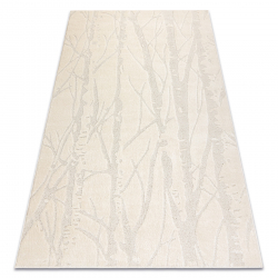DUNE 2526 Teppich creme – Baum, Äste, Struktur