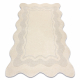 DUNE 2879 SHAPE vaip kreem – ​​Raam, struktuur, ebaregulaarne kuju