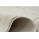DUNE 2879 SHAPE vloerkleed crème – Frame, structuur, onregelmatige vorm