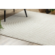 DUNE 8051 SHAPE cream carpet – Geometric, lines, structural, irregular 