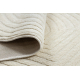 DUNE 8051 SHAPE teppe krem – Geometrisk, linjer, struktur, uregelmessig form