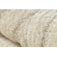 DUNE 8051 SHAPE cream carpet – Geometric, lines, structural, irregular 