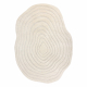DUNE 8070 SHAPE vloerkleed crème – Lijnen, structuur, onregelmatige vorm