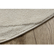 DUNE 8083 SHAPE matta kräm – Abstraktion, struktur, oregelbunden form