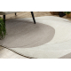 DUNE 8085 SHAPE tæppe creme / beige – Abstraktion, struktur, uregelmæssig form