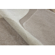DUNE 8085 SHAPE matta kräm / beige – Abstraktion, struktur, oregelbunden form