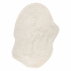 DUNE 8058 SHAPE tepih krem ​​– Panj prstena, struktura, nepravilni oblik
