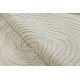 DUNE 8058 SHAPE tæppe creme – Bagagerum, struktur, uregelmæssig form