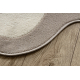 DUNE 8086 SHAPE matta kräm / beige – Abstraktion, struktur, oregelbunden form