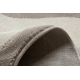 DUNE 8086 SHAPE matta kräm / beige – Abstraktion, struktur, oregelbunden form