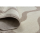DUNE 8086 SHAPE tæppe creme / beige – Abstraktion, struktur, uregelmæssig form