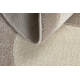 DUNE 8086 SHAPE matta kräm / beige – Abstraktion, struktur, oregelbunden form