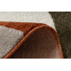 DUNE 8088 cream / terracotta circle carpet – Geometric, structural