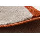 DUNE 8088 cream / terracotta circle carpet – Geometric, structural