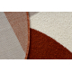 DUNE 8088 cream / terracotta circle carpet – Geometric, structural