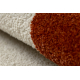 DUNE 8087 cream / terracotta circle carpet – Geometric, circles, structural