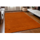 Tapis en laine GABBEH LOOM terre cuite - TISSÉ MAIN épais