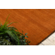 Wollteppich GABBEH LOOM Terrakotta - HANDGEWEBT dick