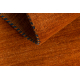 Wollen tapijt GABBEH LOOM terracotta - HANDGEWEVEN dik