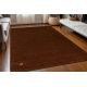 Tappeto in lana GABBEH LOOM marrone - TESSUTO A MANO spesso