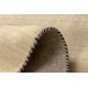 Wollteppich GABBEH LOOM natural hellbeige - HANDGEWEBT dick