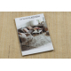 Wollen tapijt GABBEH LOOM natural helder beige - HANDGEWEVEN dik
