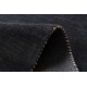 Wollteppich GABBEH LOOM grau - HANDGEWEBT dick