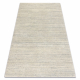 Vlněný koberec BERBER LOOM světle stříbrná 2021 - RUČNĚ TKANÝ, melange, tlustý
