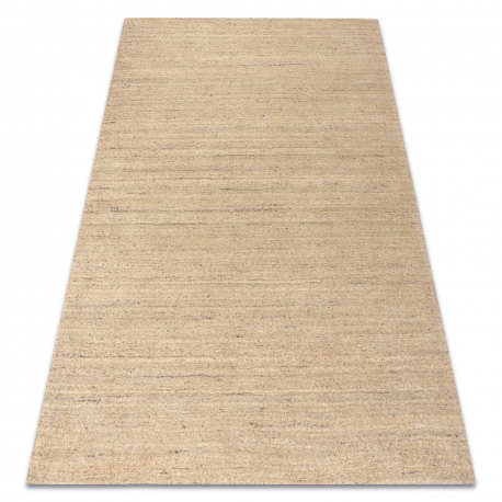 Μάλλινο χαλί BERBER LOOM άμμος, μπεζ - ΧΕΙΡΟΠΛΕΚΤΟ μελάνζ, πυκνός