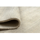 Tapis en laine BERBER LOOM argent foncé 2018 - TISSÉ MAIN mélange, épais