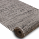 Löpare SISAL SION 5302 Melange Platt vävd svart