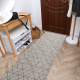 Behúň SISAL SION 6051 Geometrický ploché tkanie šedá