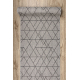 Traversa SISAL SION 6051 Geometrică țesute plate gri