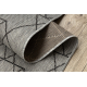 Behúň SISAL SION 6051 Geometrický ploché tkanie šedá