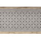 Løper SISAL SION 6052 Ramme, geometrisk Flatvevd grå 